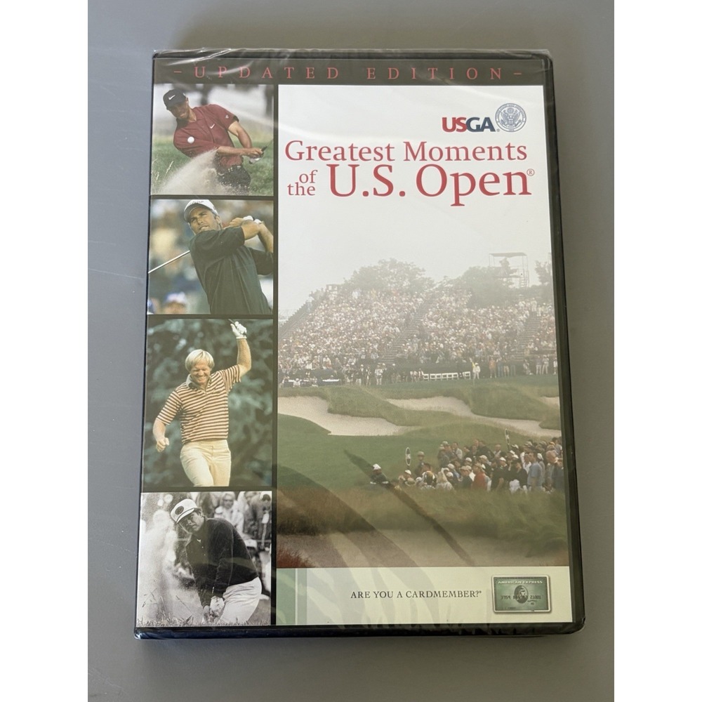 USGA Greatest Moments of the U.S. Open DVD - Updated Edition - NEW Sealed - Golf
